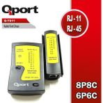 Sylar Qport Q-TS11 RJ11/45 Kablo Test Cihazı - Siyah