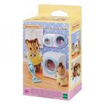 Sylvanian Families ESF5445 Çamaşır Makinesi ve Elektrikli Süpürgeli Aksiyon Figürleri