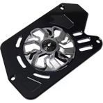Sym Aksesuar Jet x 125 Modifiye Radyatör Koruma Kapağı (Gümüş Gri) Metal Parça