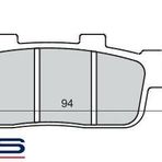 SYM ATV 200 ARKA FREN BALATA RMS