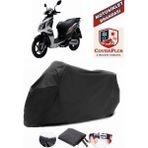 Sym Jet 4 125 Branda Siyah Motosiket Brandası Motor Örtüsü Çadır Su Geçirmez Motosiklet Kılıfı Motor Brandası,lastikli,taşıma Torbalı - Arka Çanta UYUMSUZ