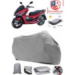 Sym Jet x 125 Branda Gri Motosiket Brandası Motor Örtüsü Çadır Su Geçirmez Motosiklet Kılıfı Motor Brandası,lastikli,taşıma Torbalı - Arka Çanta UYUMSUZ