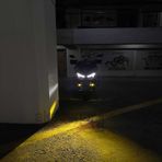 Sym Jet X 125 Motosiklet Sis Farı - Mercekli 2 Renkli Beyaz Ve Sarı Led Far