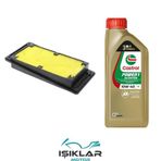 Sym Joyride 125 Castrol Yağ Ve Hava Filtre Bakım Seti Bs0028