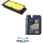 Sym Joyride 200 Liqui Moly Yağ Ve Hava Filtre Bakım Seti Bs0028