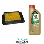 Sym Symphony Sr 125 Castrol Yağ Ve Hava Filtre Bakım Seti Bs0038