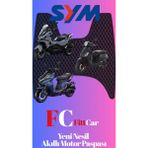 Sym Symphony St 200 cc Abs Yeni Nesil Motor Paspası - Siyah-Siyah