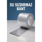 Syn Aksesuar Ultra Güçlü Su Sızdırmaz Isıya Dayanıklı Tamir Bandı – Çatlak ve Delik Kapama, Pratik Çözüm - Beyaz - Açık Gri