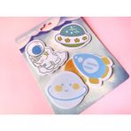 Syn İletişim Kawai Astronot Uzay Gemi Gezengen Ufo Planet Pati Post It Postit Yapışkanlı Not Kağıdı Kore Japon Kırtasiye (Yurt Dışından Getirildi )