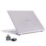 SyncCase Huawei MateBook X 13 Kılıf Uyumlu Kristal Parlak Şeffaf Sert Hard Case İnce Hafif Parmak İzi Bırakmayan Koruma 2020-2021 Şeffaf