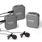 SYNCO 2.4G Kablosuz Lavalier Mikrofon, G1(A2) Lavalier Yaka Mikrofon Verici Alıcı Kiti Akıllı Telefon Tablet Kamera DSLR Youtube Canlı Akış Vlog, -G1A2-Mikrofon-Kablosuz-Lavalier