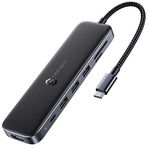 Syncwire USB-C hub, HDMI 4K özellikli 8'i 1 arada USB-C adaptörü, 100W PD şarj, microSD / SD (TF) kart okuyucu, 2 USB 3.0 bağlantı noktası, MacBook / Pro / Air için USB-C ve USB-A veri bağlantı noktaları / iPad Pro / Type-C dizüstü bilgisayar