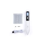 SYNOPE Profesyonel 9 Kademe Dijital Laser Plazma Plasma Pen Kalem Beyaz