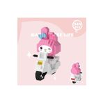synshop My Melody Melodi Sanrio Y2k Yap Boz Puzzle Eğitici Brıcks Motosikletli 334 Parça Hediye