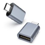 Syntech USB-C - USB adaptörü, 2 USB-C fişten USB 3 soketine adaptör, iPhone 15 Pro Max iMac iPad Pro 2021, MacBook Air Pro 2020 ve diğer C / Thunderbolt 3 cihazlar ile uyumlu, mavi