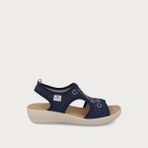 Synthetıc Kadın Sandalet 55 H76 Le Fly Flot Fresh Cloth - Mavi