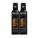 Syoss Curl Control 2x250 ml Bukle Belirginleştirici Saç Köpüğü