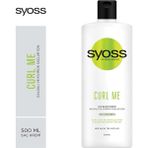 Syoss Curl Me Kıvırcık Saçlar İçin Soya Proteinli Saç Kremi 500 Ml 1 Adet Saç Bakım Kremi