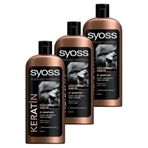 Syoss Keratin Mükemmelliği 3x550 ml Şampuan