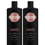 Syoss Keratin Mükemmelliği 550 ml 2'li Set Şampuan