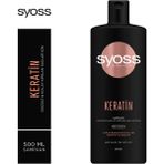 Syoss Keratin Mükemmelliği Besleyici Şampuan 500 ml Tüm Saç Tipleri İçin Yoğun Bakım