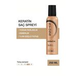 Syoss Keratin Saç Köpüğü, 250 ml, Güçlü Tutuş, 3in1 Stil Bakım Koruma
