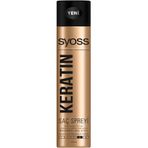 Syoss Keratin Saç Spreyi, 400 ml, Güçlü Tutuş, Esneklik ve Parlaklık