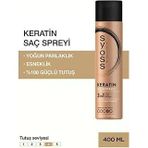 Syoss Keratin Saç Spreyi, 400 ml x 2 Paket, 3'ü 1 Arada Stil Bakım Koruma
