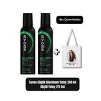 Syoss Max Hold Saç Köpüğü 250 ml x 2’li Set + Bez Çanta Hediye – Güçlü ve Uzun Süreli Tutuş