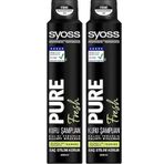 Syoss Pure Fresh 2x200 ml Kuru Şampuan
