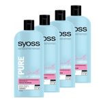 Syoss Pure Smooth Micellar 4x500 ml Şampuan
