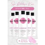 Syoss Saç Dökülmelerine Karşı 5x500 ml Saç Kremi + Şampuan Fırçası