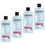 Syoss Smonth Pure 4x500 ml Şampuan