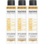 Syoss Smooth Silky Sprey 3x200 ml Saç Bakım Kremi