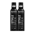 Syoss Style Plex 2x250 ml Saç Köpüğü