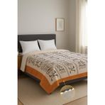 Syr Home Soft Touch Çift Kişilik Modern Konfor Serisi Termal Battaniye YBT0006 - Renkli - 195 x 220 cm