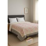 Syr Home Soft Touch Çift Kişilik Modern Konfor Serisi Termal Battaniye YBT0008 - Renkli - 195 x 220 cm