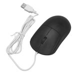 Syrisora Kablolu Fare, Bilgisayar Faresi Kablolu Bilgisayar Faresi Kablolu Fare, Optik 1200 DPI USB Bağlantı Noktası Ergonomik Tasarım Tak ve Çalıştır Dizüstü Bilgisayarlar için Bilgisayar Faresi