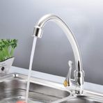 Syrisora Musluk Ev Banyo Bataryası ABS Plastik Tek Tip Soğuk Musluk Evye Havzası Su Dokunun Musluk Mutfak Bataryası