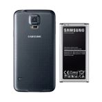 Syronix Samsung Galaxy S5 Batarya 2800 mAh Siyah ( Arka Kapak Hediye ) + Ekran Koruyucu