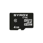 Syrox 4 Gb Microsdhc Class 10 Hafıza Kartı + Adaptör - Porfessional Microsdhc With Adapter 4Gb Hafıza Kartı 4Gb Sd Kart Mc4 Class 10 4 Gb Micro S