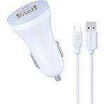 Syrox C44T 5V 2.0A Araç Şarj Aleti ve Type-C Kablo Set