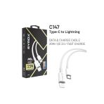 Syrox İphone 13 Pro Max Uyumlu Type-C To Lightning Hızlı Sarj Kablo 20Watt
