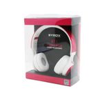 Syrox K11 Extra Bass (Büyük) Renkli Kablolu Mikrofonlu Aux Girişli Kulaklık k11-pembe