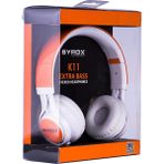 Syrox K11 Turuncu Mikrofonlu Stereo Kablolu Kulak Üstü Kulaklık