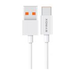 Syrox M33tk 3.0A 33W Turbo 1Mt Usb-A - Type-C Şarj & Data Kablosu - Beyaz