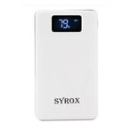 Syrox Pb107 6000 mAh Led Ekranlı Beyaz Powerbank