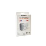 Syrox PD18B Type-C PD 18W QC 3.0A Beyaz Çıkışlı Şarj Adaptörü Başlık