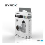 Syrox SC20B Araç Çakmaklık Şarj Aleti 3.1Amper Çift USB Giriş