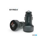 Syrox SC30B Araç Çakmaklık Şarj Aleti PD30W, 3.1Amper LCD Ekran